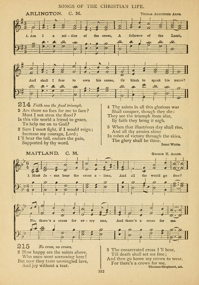 The Epworth Hymnal: containing standard hymns of the Church, songs for the Sunday-School, songs for social services, songs for the home circle, songs for special occasions page 157