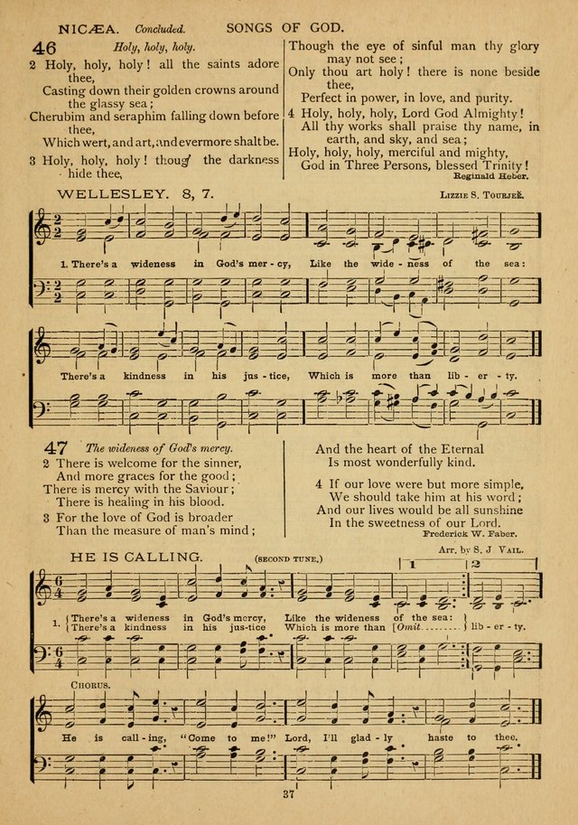 The Epworth Hymnal: containing standard hymns of the Church, songs for the Sunday-School, songs for social services, songs for the home circle, songs for special occasions page 42