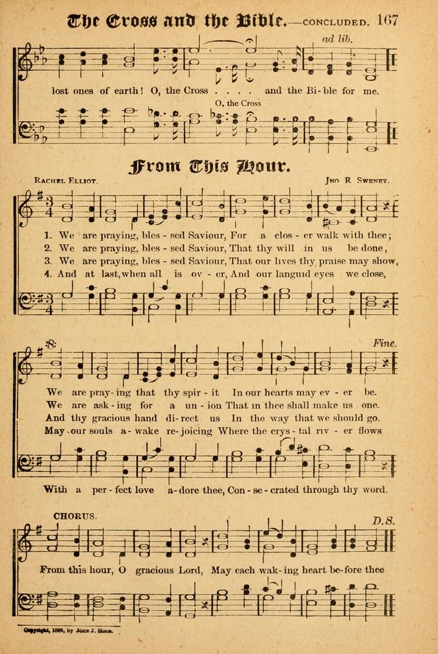 The Emory Hymnal: a collection of sacred hymns and music for use in public worship, Sunday-schools, social meetings and family worship page 165