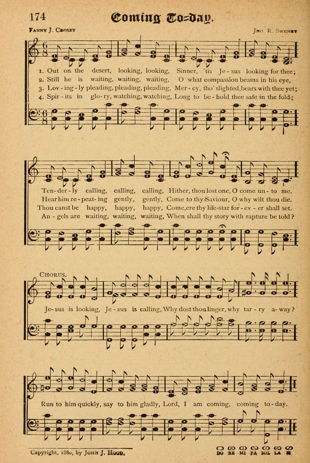The Emory Hymnal: a collection of sacred hymns and music for use in public worship, Sunday-schools, social meetings and family worship page 172