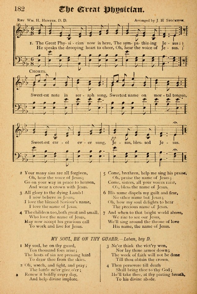 The Emory Hymnal: a collection of sacred hymns and music for use in public worship, Sunday-schools, social meetings and family worship page 180