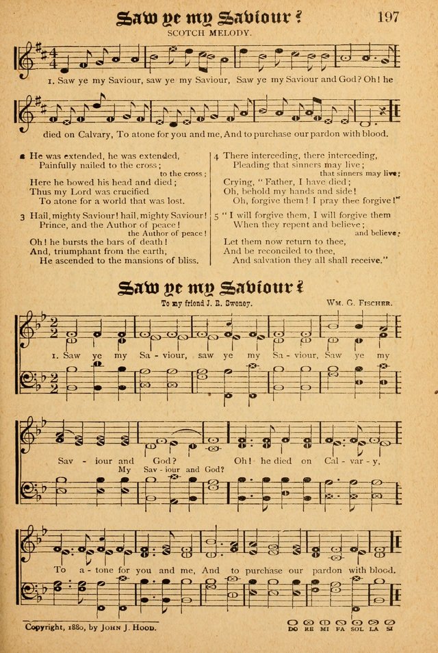 The Emory Hymnal: a collection of sacred hymns and music for use in public worship, Sunday-schools, social meetings and family worship page 195