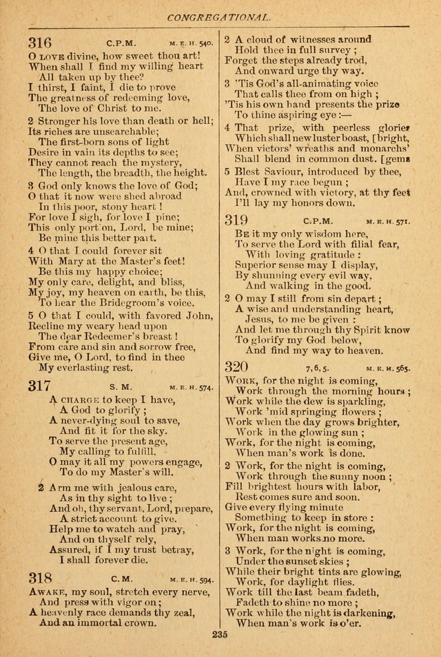 The Emory Hymnal: a collection of sacred hymns and music for use in public worship, Sunday-schools, social meetings and family worship page 233