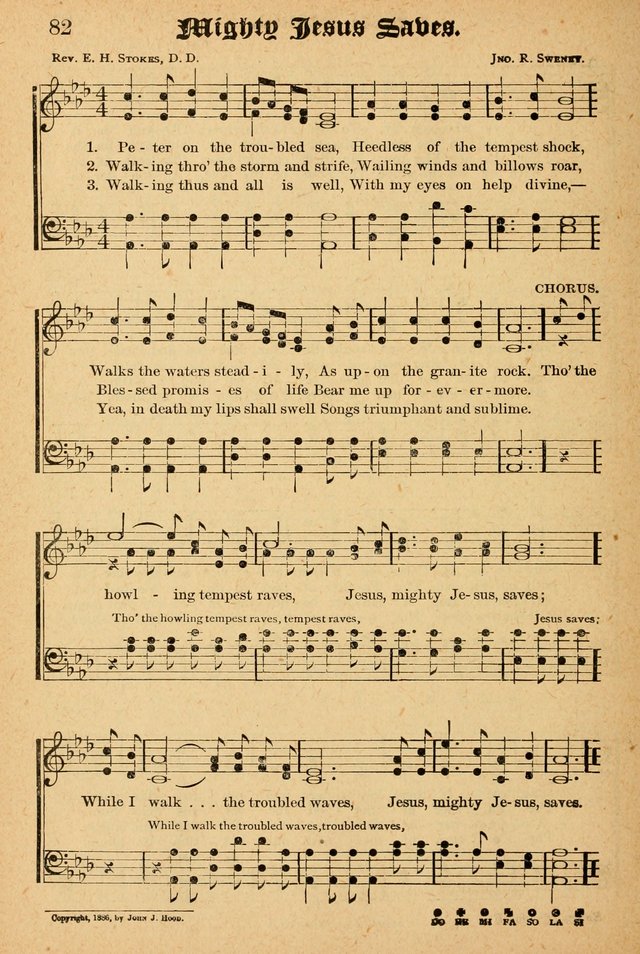 The Emory Hymnal: a collection of sacred hymns and music for use in public worship, Sunday-schools, social meetings and family worship page 82