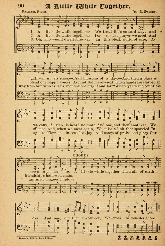 The Emory Hymnal: a collection of sacred hymns and music for use in public worship, Sunday-schools, social meetings and family worship page 90