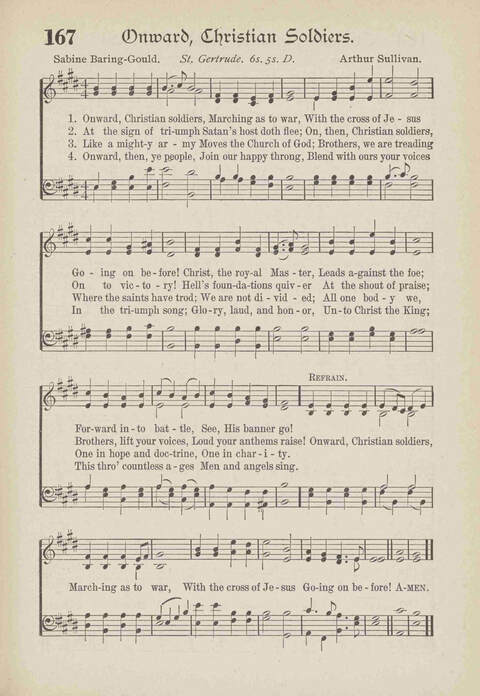 The Excell Hymnal: for the church and Sunday school page 167