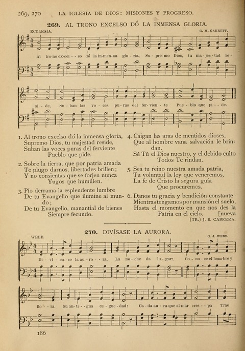 El Himnario Evangelico : Para el Uso de Todas Las Iglesias page 183