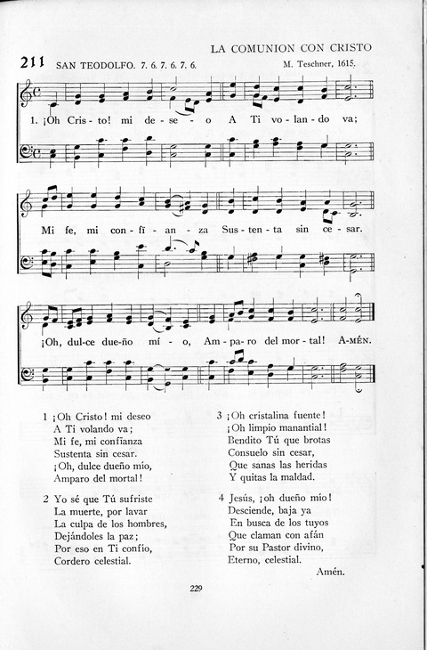 El Himnario para el uso de las Iglesias Evangelicas de Habla Espanola en Todo el Mundo page 229