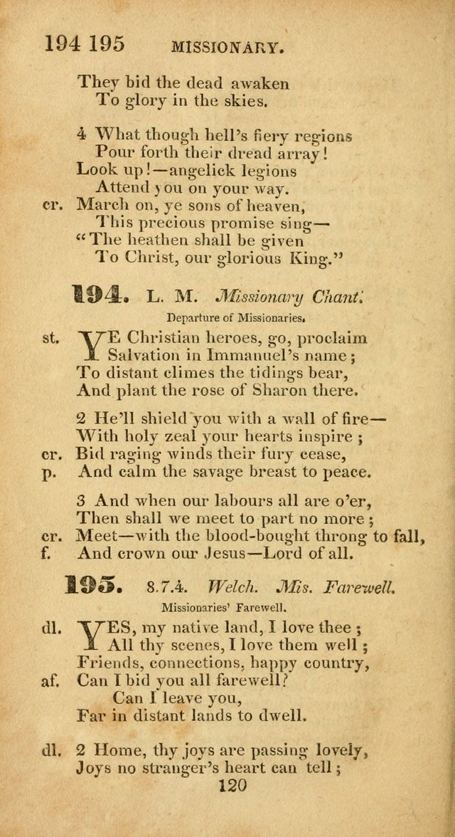 Evangelical Hymns: original and selected: designed for the use of families and private circles; for social prayer meetings, seasons of revival or oother occasions of special interest page 116
