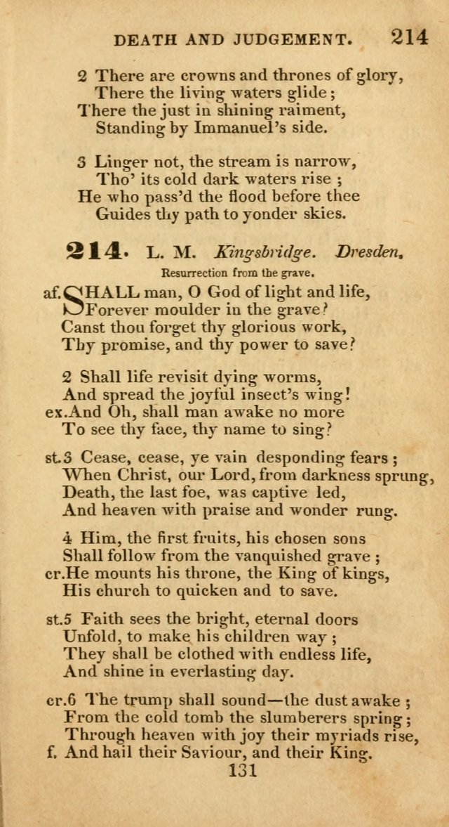 Evangelical Hymns: original and selected: designed for the use of families and private circles; for social prayer meetings, seasons of revival or oother occasions of special interest page 127