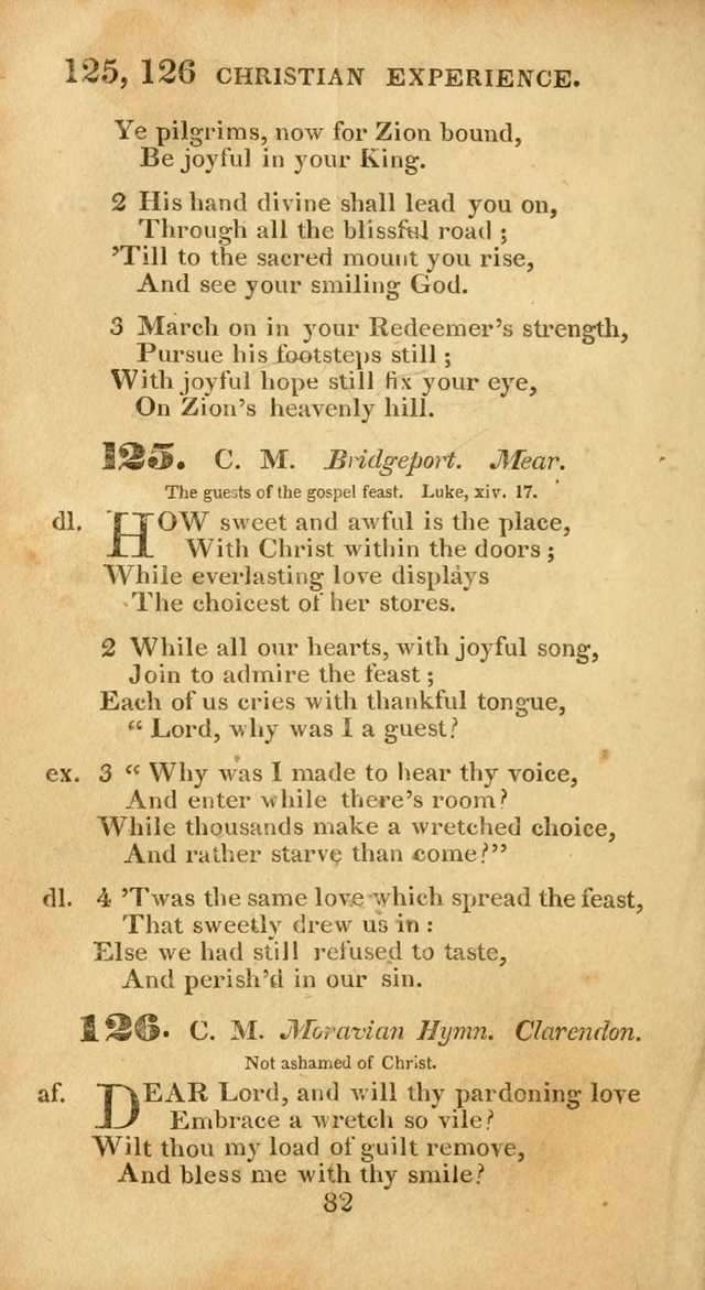 Evangelical Hymns: original and selected: designed for the use of families and private circles; for social prayer meetings, seasons of revival or oother occasions of special interest page 78