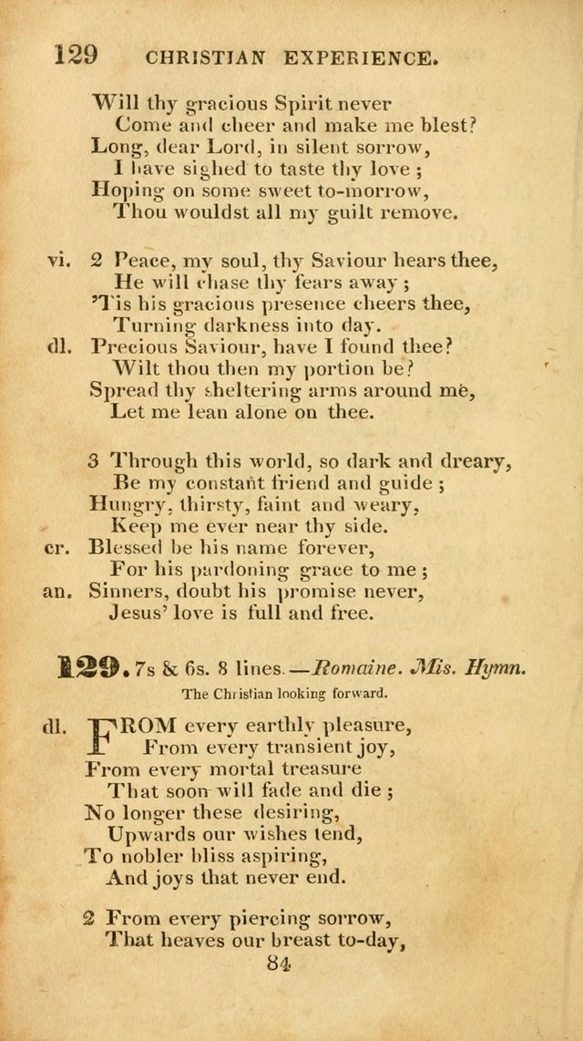 Evangelical Hymns: original and selected: designed for the use of families and private circles; for social prayer meetings, seasons of revival or oother occasions of special interest page 80