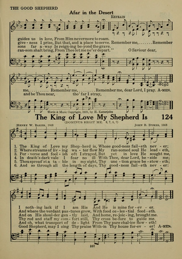 Elmhurst Hymnal: and orders of worship for the Sunday school, young people