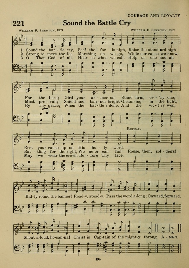 Elmhurst Hymnal: and orders of worship for the Sunday school, young people