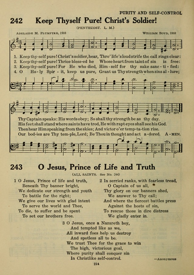Elmhurst Hymnal: and orders of worship for the Sunday school, young people