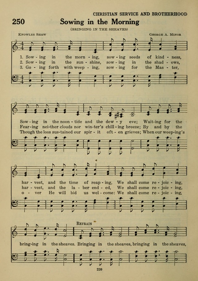 Elmhurst Hymnal: and orders of worship for the Sunday school, young people