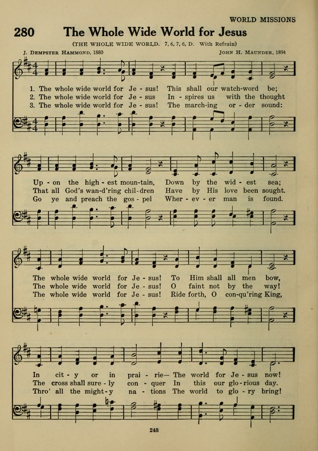 Elmhurst Hymnal: and orders of worship for the Sunday school, young people