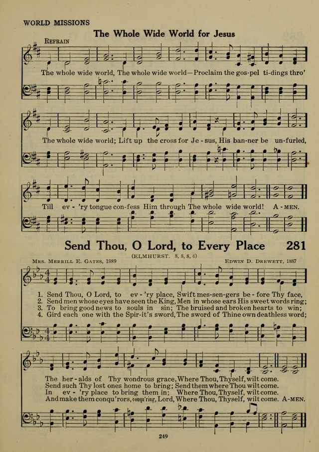 Elmhurst Hymnal: and orders of worship for the Sunday school, young people