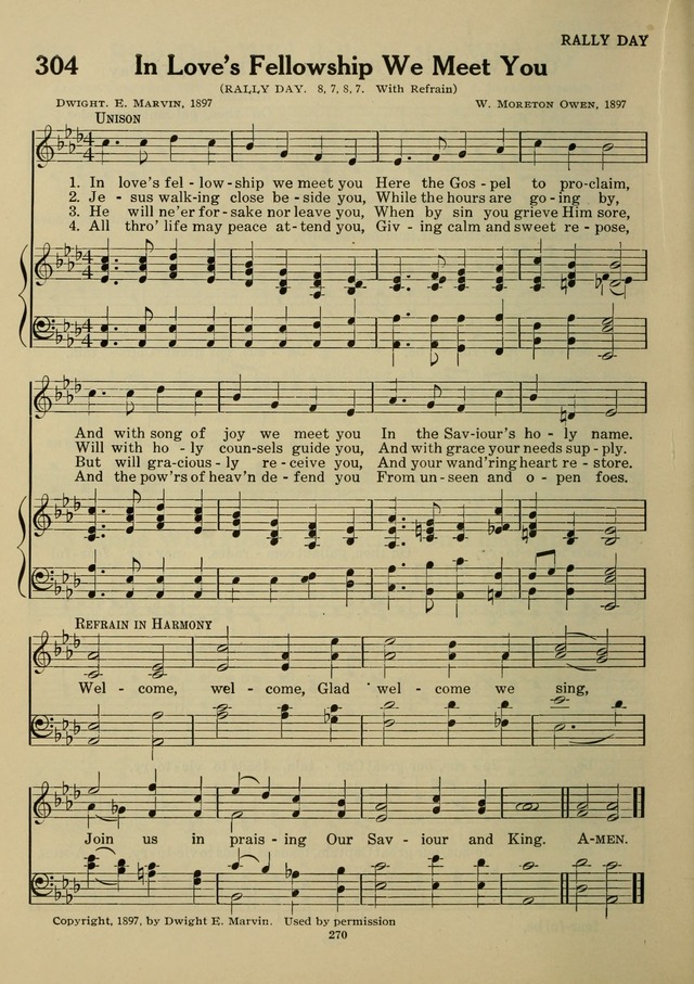 Elmhurst Hymnal: and orders of worship for the Sunday school, young people