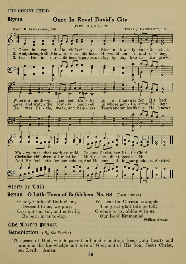 Elmhurst Hymnal: and orders of worship for the Sunday school, young people