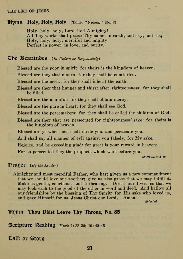 Elmhurst Hymnal: and orders of worship for the Sunday school, young people