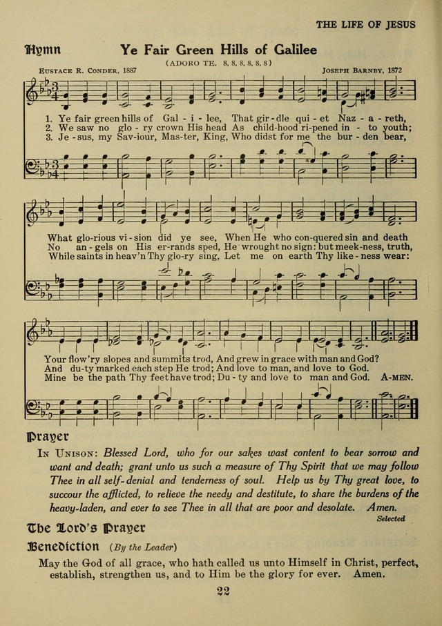 Elmhurst Hymnal: and orders of worship for the Sunday school, young people