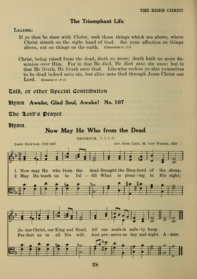 Elmhurst Hymnal: and orders of worship for the Sunday school, young people