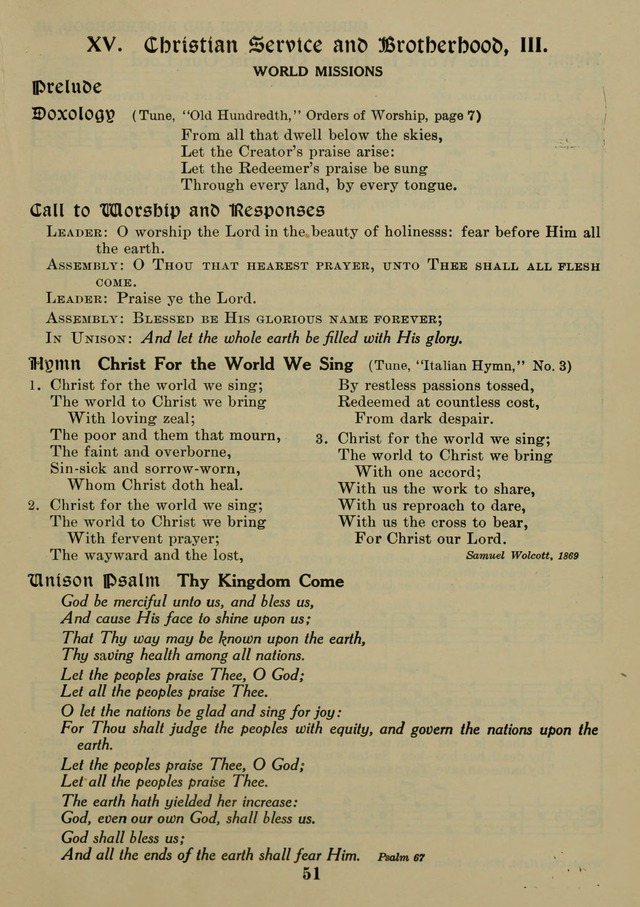 Elmhurst Hymnal: and orders of worship for the Sunday school, young people