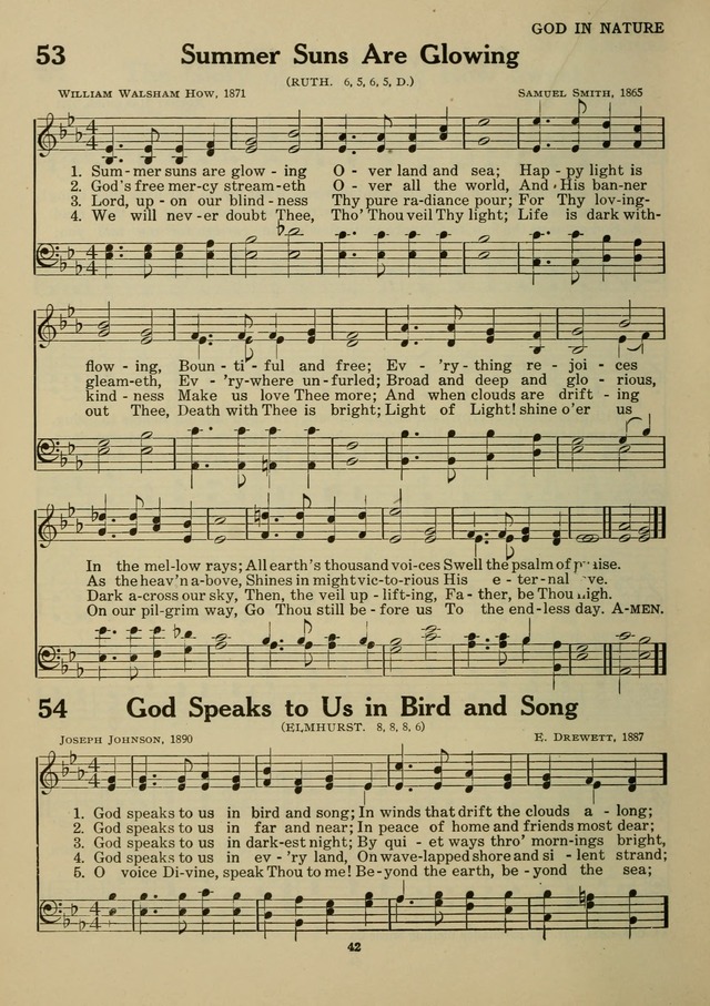 Elmhurst Hymnal: and orders of worship for the Sunday school, young people