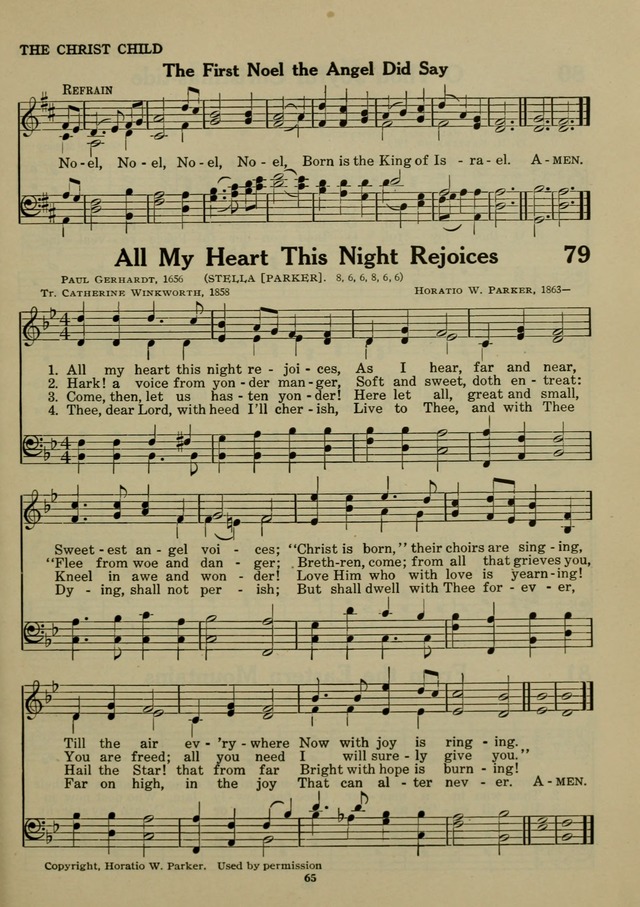 Elmhurst Hymnal: and orders of worship for the Sunday school, young people