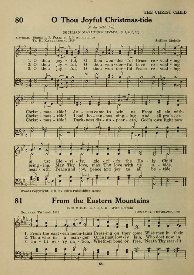 Elmhurst Hymnal: and orders of worship for the Sunday school, young people