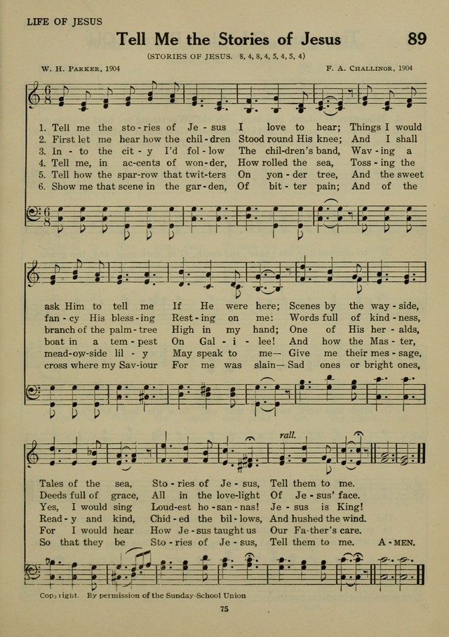 Elmhurst Hymnal: and orders of worship for the Sunday school, young people