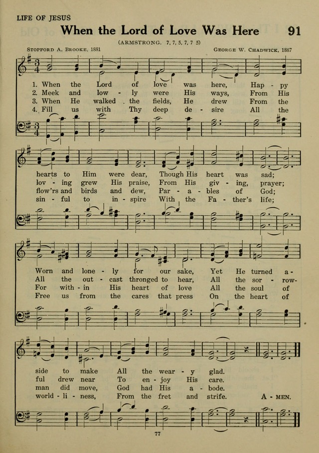 Elmhurst Hymnal: and orders of worship for the Sunday school, young people