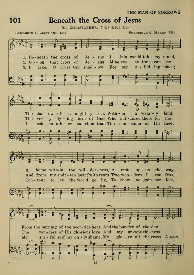 Elmhurst Hymnal: and orders of worship for the Sunday school, young people
