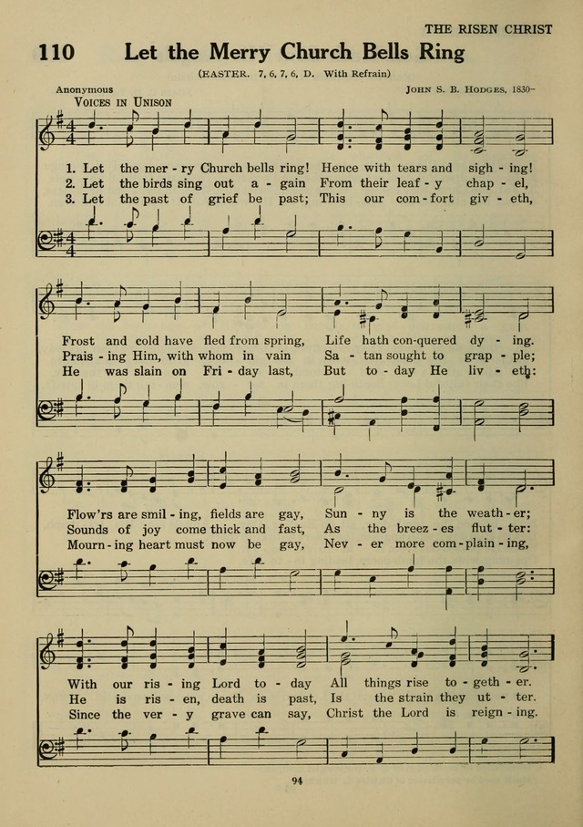Elmhurst Hymnal: and orders of worship for the Sunday school, young people