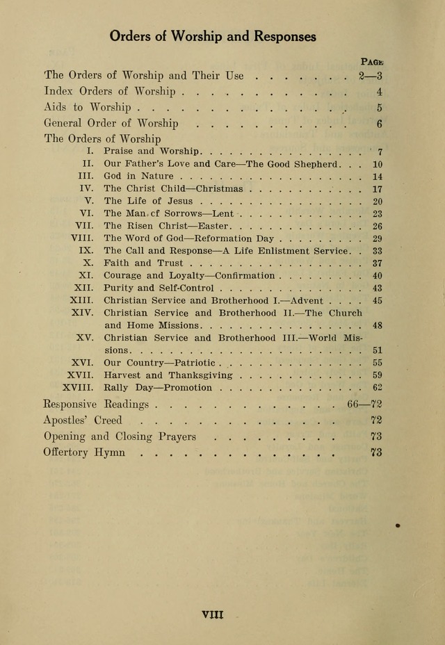 Elmhurst Hymnal: and orders of worship for the Sunday school, young people