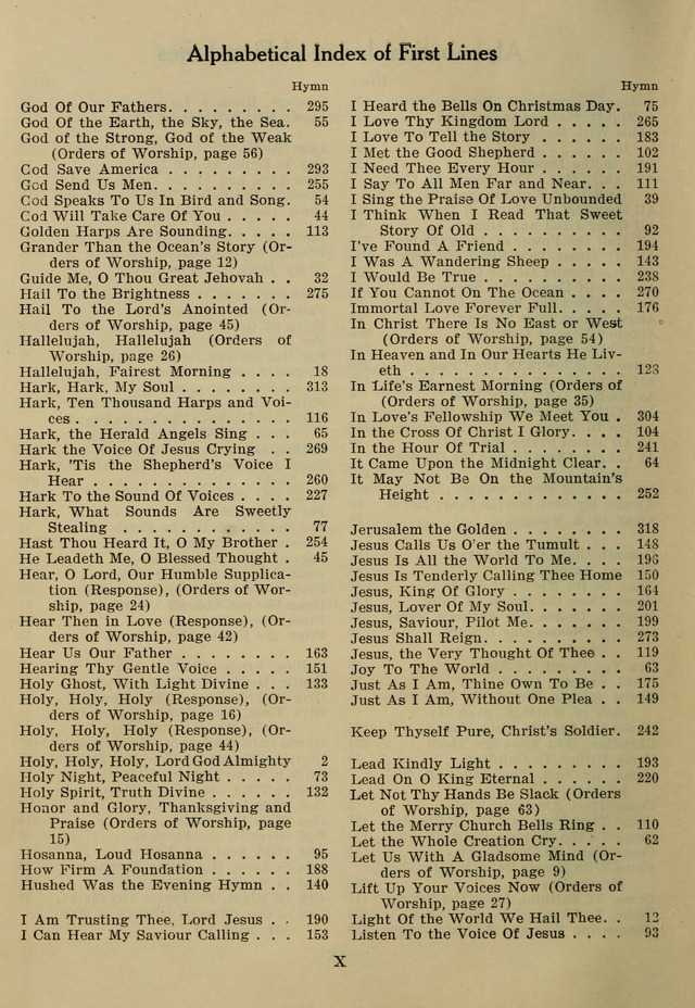 Elmhurst Hymnal: and orders of worship for the Sunday school, young people