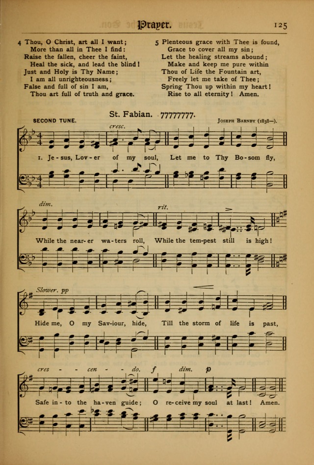 The Evangelical Hymnal with Tunes page 127