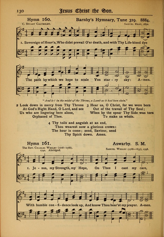 The Evangelical Hymnal with Tunes page 132