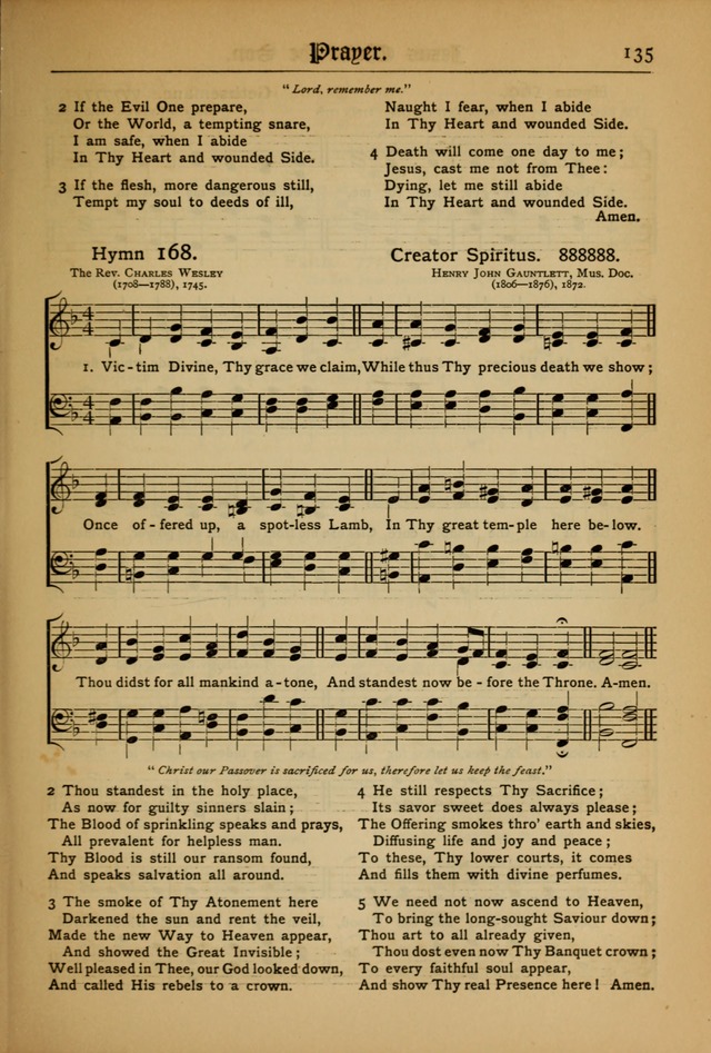 The Evangelical Hymnal with Tunes page 137
