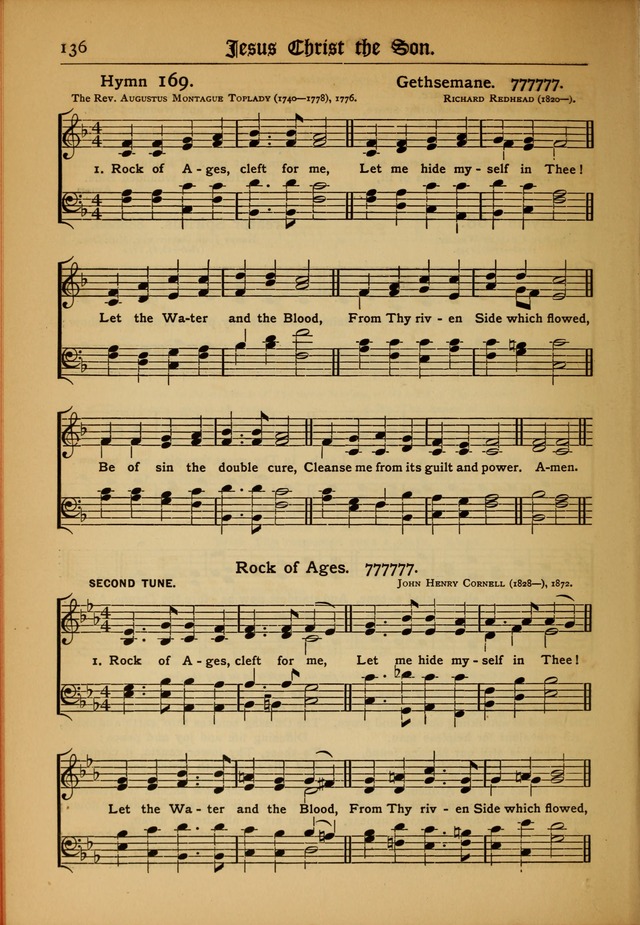 The Evangelical Hymnal with Tunes page 138