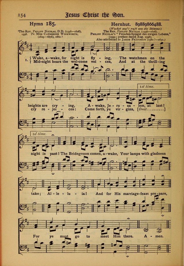 The Evangelical Hymnal with Tunes page 156