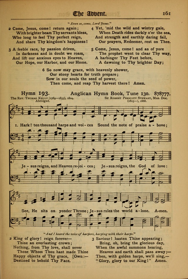 The Evangelical Hymnal with Tunes page 163