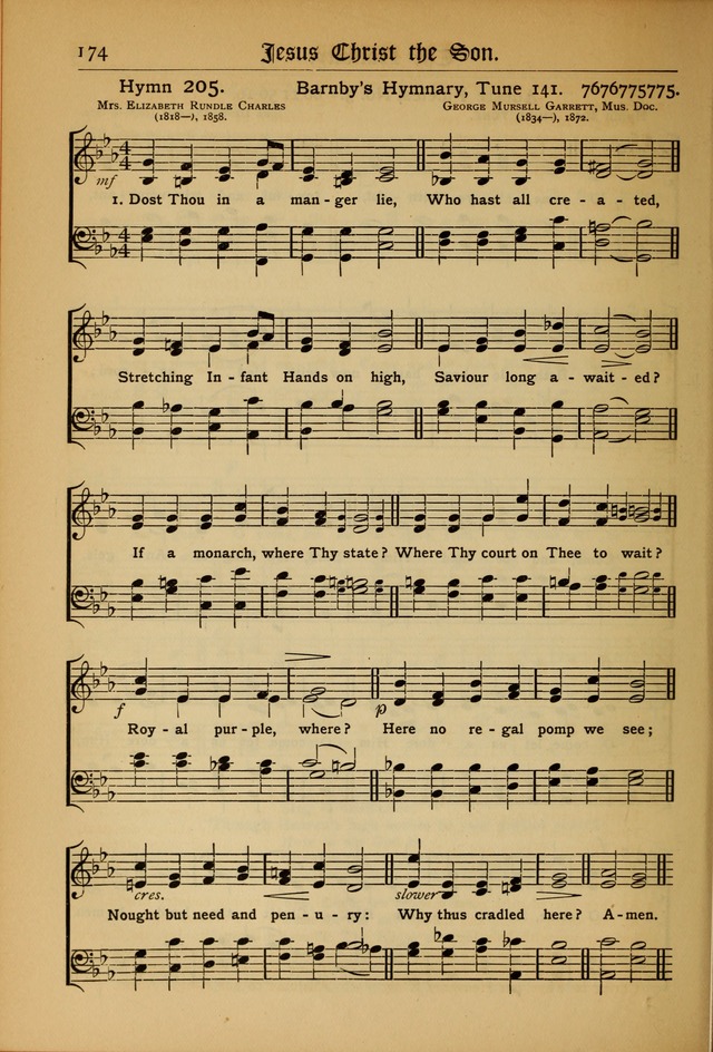 The Evangelical Hymnal with Tunes page 176