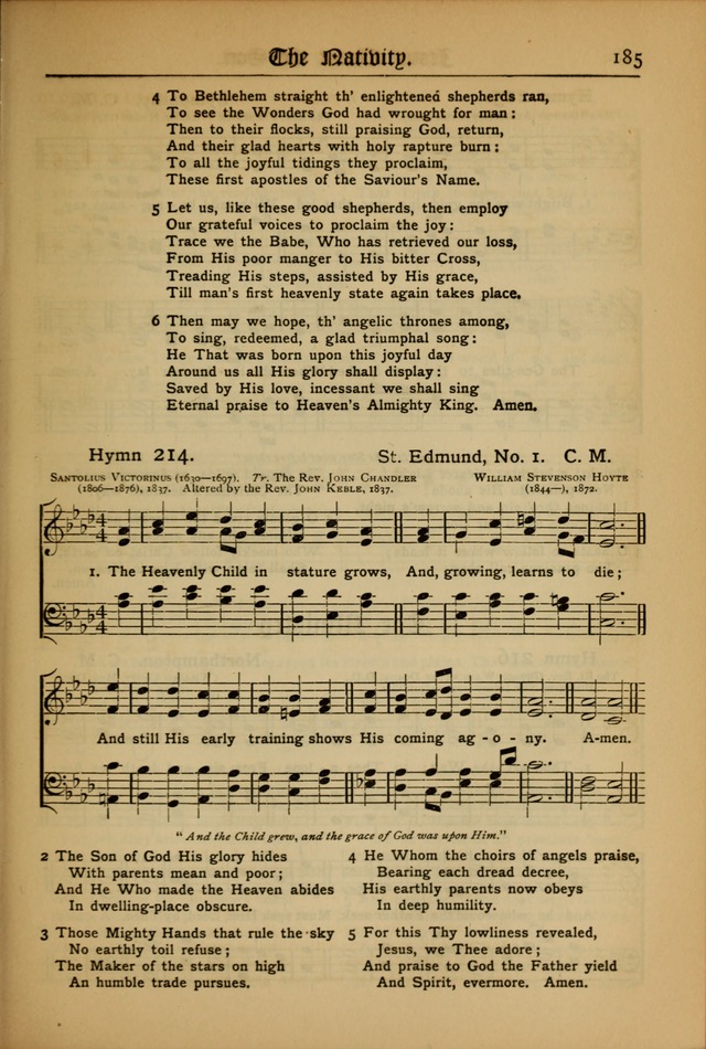 The Evangelical Hymnal with Tunes page 189
