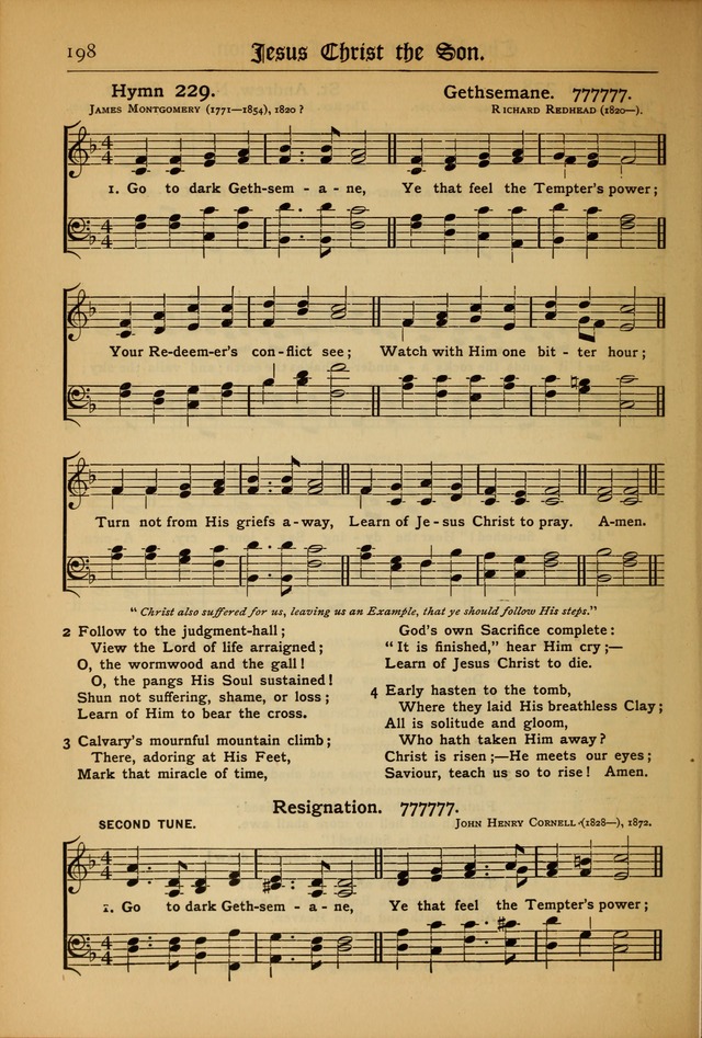 The Evangelical Hymnal with Tunes page 202