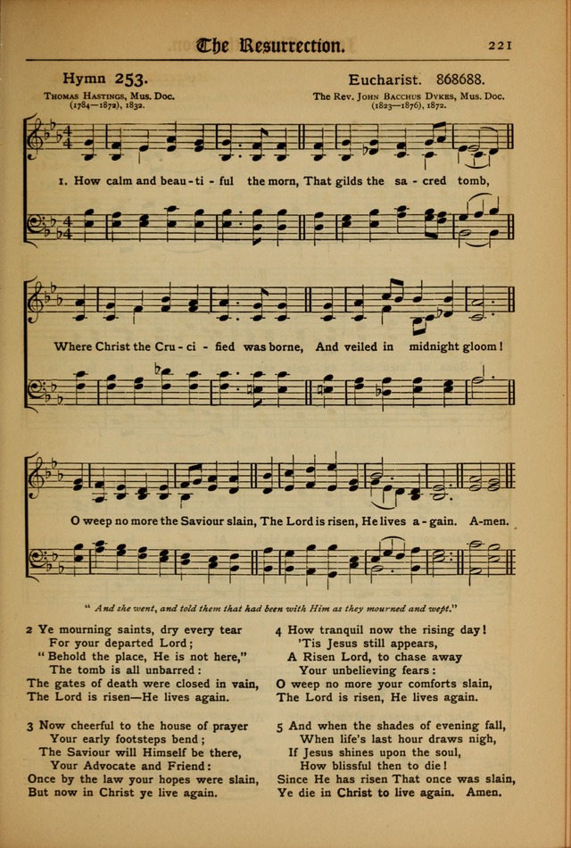 The Evangelical Hymnal with Tunes page 225