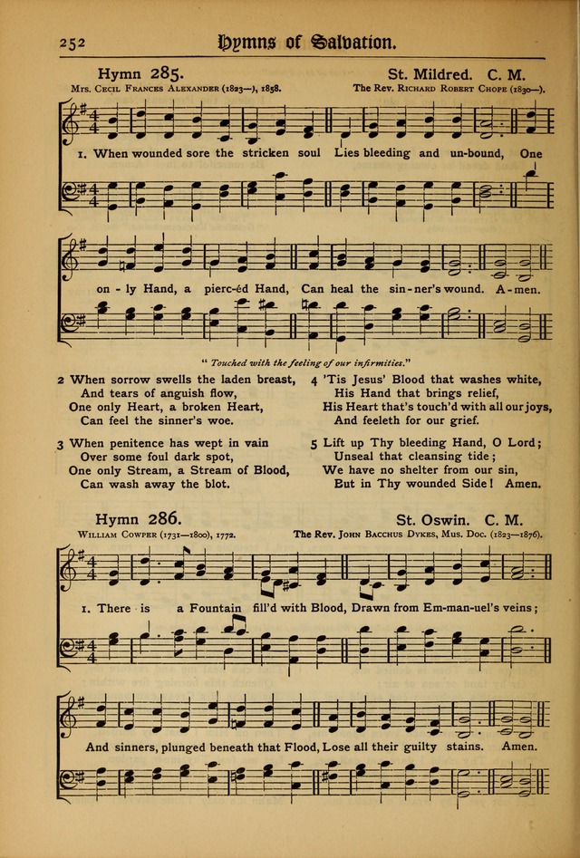The Evangelical Hymnal with Tunes page 256
