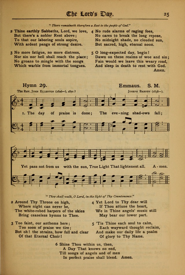 The Evangelical Hymnal with Tunes page 27