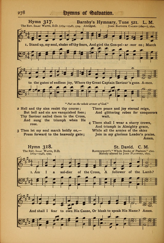 The Evangelical Hymnal with Tunes page 282